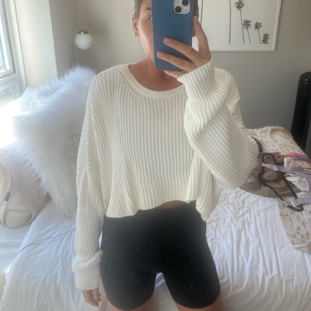 Cotton candy hearts La sweater M